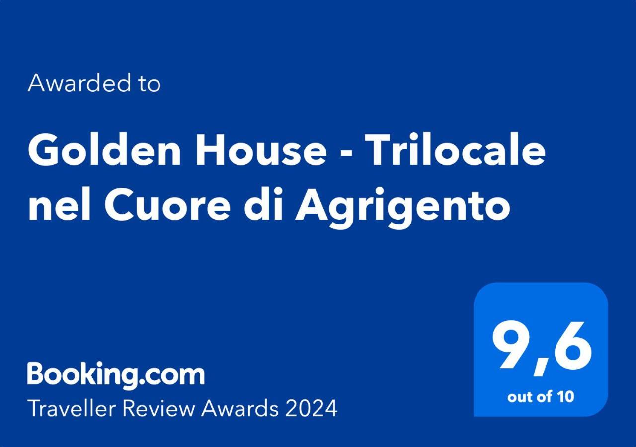 Golden House - Trilocale Nel Cuore Di Agrigento Eksteriør bilde